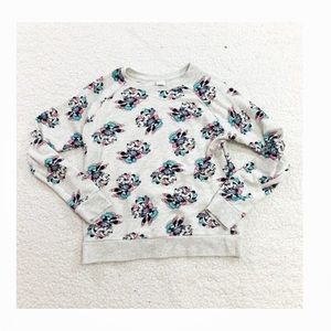 Disney Minnie and Mickey on skis sweater
